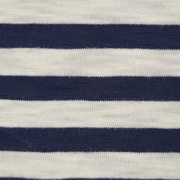 Old Navy Stripe T-Shirt Dress Short Sleeve Casual Knit Nautical Casual Blue XS - Picture 6 of 8
